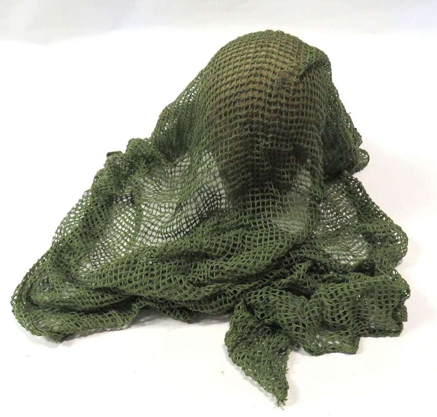 WW2 British Amy Camouflage Head / Neck Scrim Net