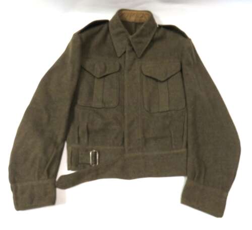 1937 Patt Commonwealth Battledress Jacket Canadian Issue Dated 1943