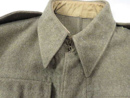 1937 Patt Commonwealth Battledress Jacket Canadian Issue Dated 1943