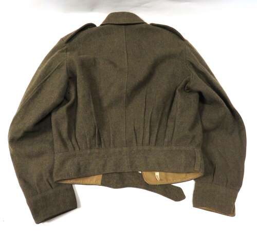 1937 Patt Commonwealth Battledress Jacket Canadian Issue Dated 1943