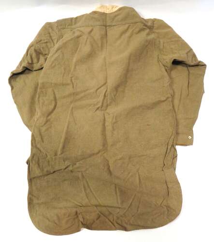 WW 2 Army Collarless Half Buttoned Front Shirt