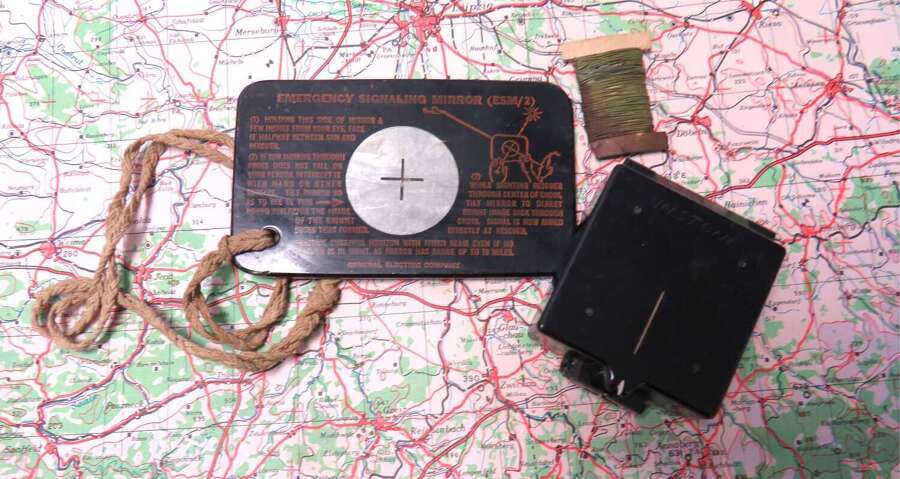 WW2 Three Items of the Far East Survival Kit .Major Instone Collection