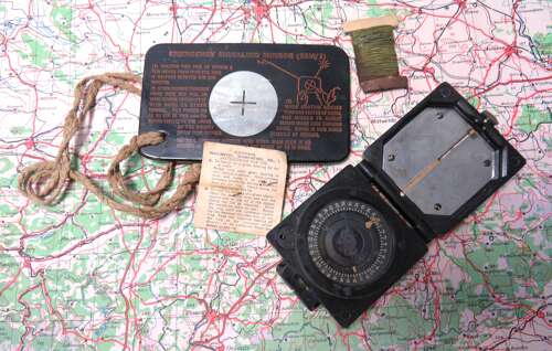WW2 Three Items of the Far East Survival Kit .Major Instone Collection