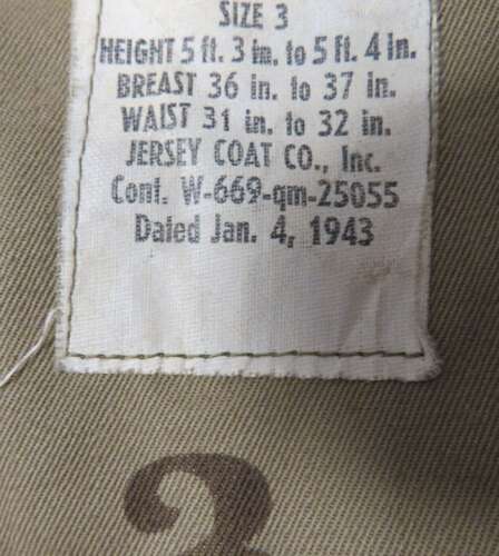 WW2 3rd Corps Officer's Lease Lend Battledress Uniform