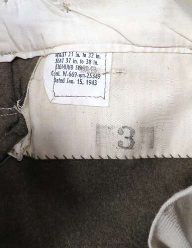 WW2 3rd Corps Officer's Lease Lend Battledress Uniform