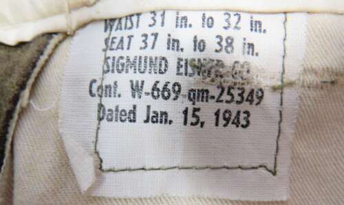 WW2 3rd Corps Officer's Lease Lend Battledress Uniform