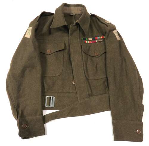 WW2 3rd Corps Officer's Lease Lend Battledress Uniform
