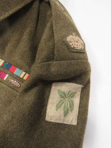 WW2 3rd Corps Officer's Lease Lend Battledress Uniform