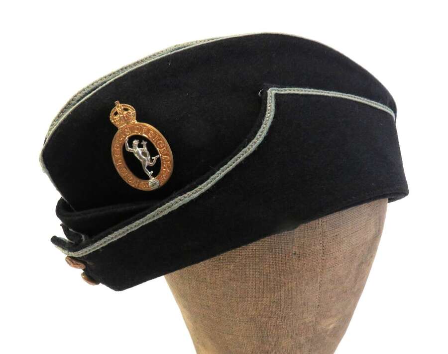 WW2 Royal Corps of Signals Coloured Field Service Cap