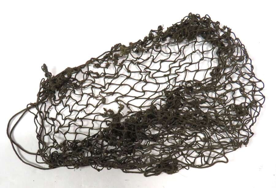 WW2 British Mk2 Steel Helmet Camouflage Netting Cover