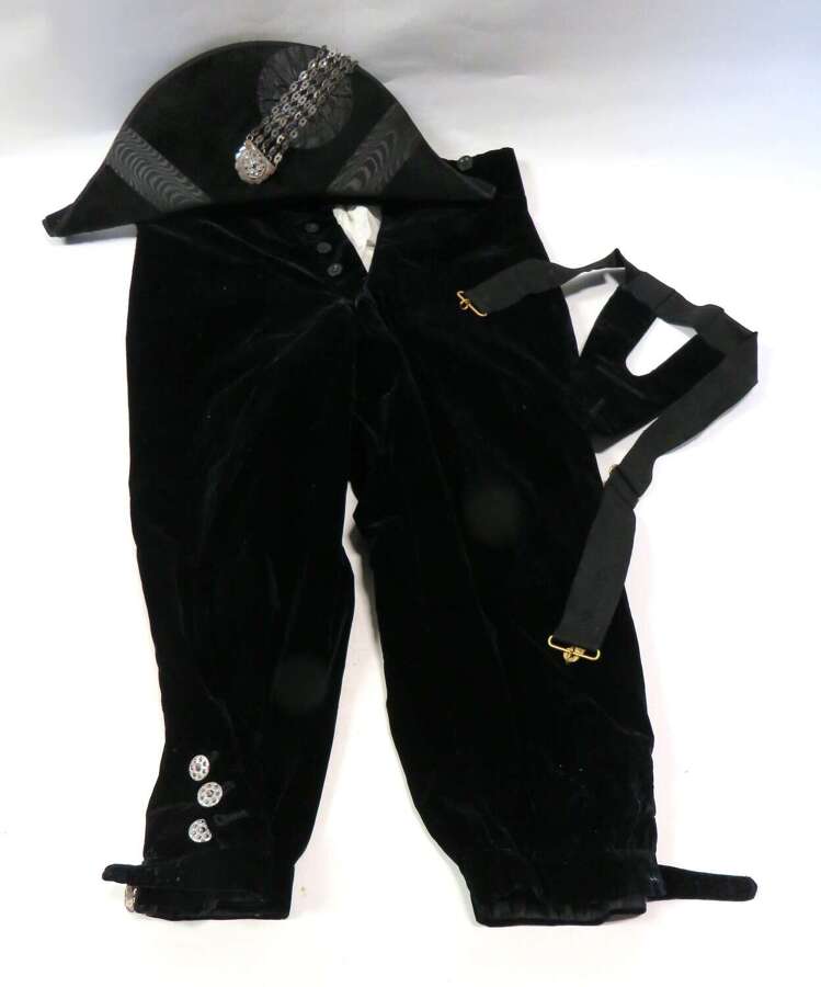 Victorian Court Dress Cocked Hat , Breeches and Sword Belt