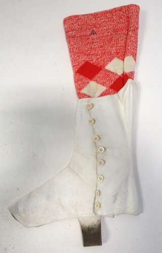 Pair of WW2 Pattern Scottish Military Spats and Socks