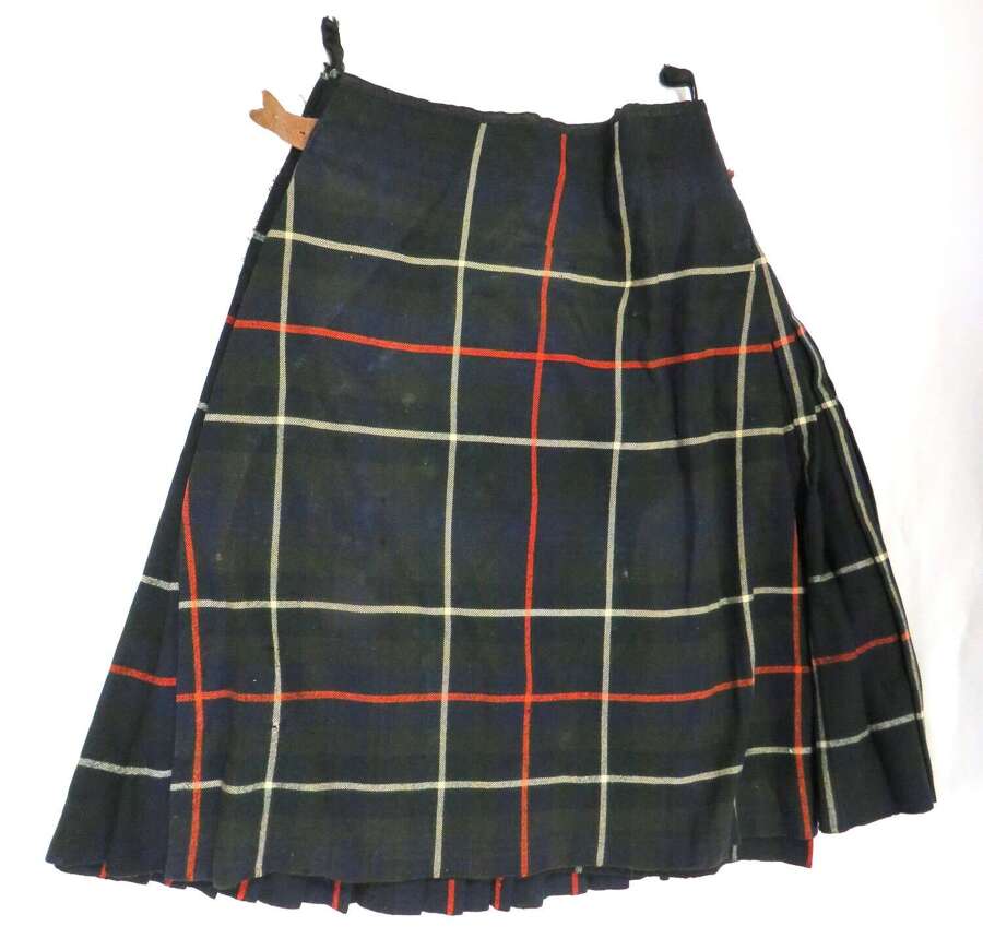 WW2 Period Scottish Seaforth Highlanders Officers Regimental Kilt