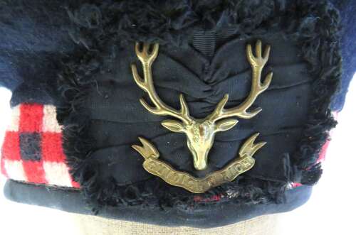 Post WW2 Seaforth Highlanders Scottish Balmoral Bonnet