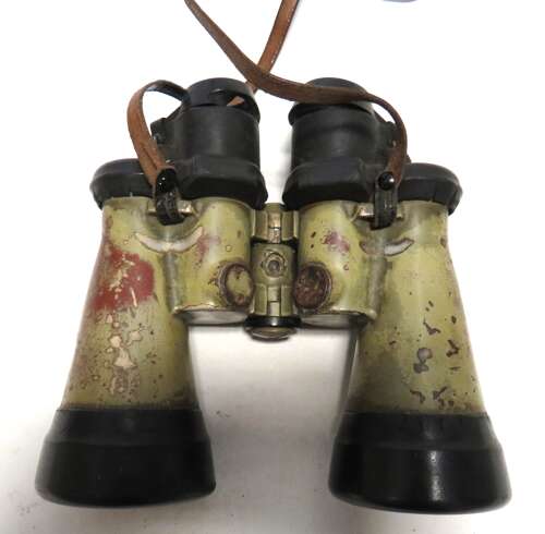 Rare WW2 German Kriegsmarine 1st Pattern Zeiss U-Boat 7 x 50 Binoculars