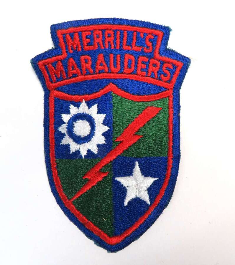 WW2 American Merrills Marauders Formation Badge
