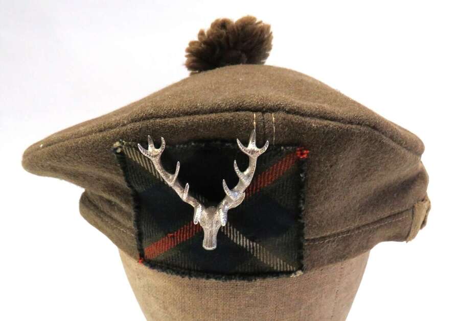 Late WW2 / 1950s Period Seaforth Highlanders Officers Khaki Tam O Shanta Hat