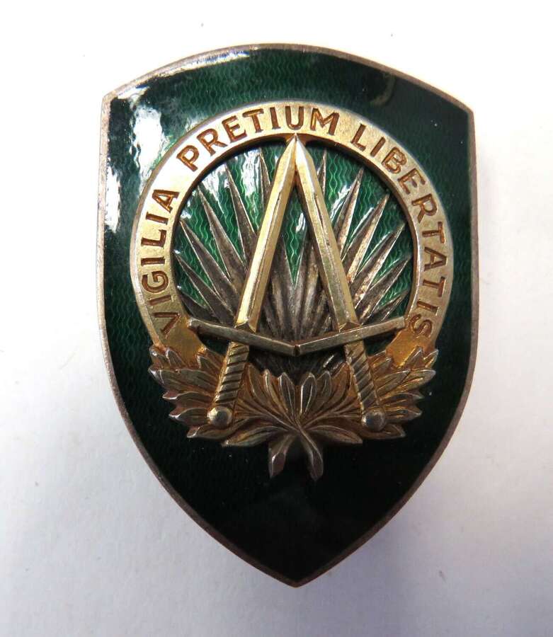 WW2 Supreme Headquarters Allied Powers Europe S.H.A.P.E Breast Badge