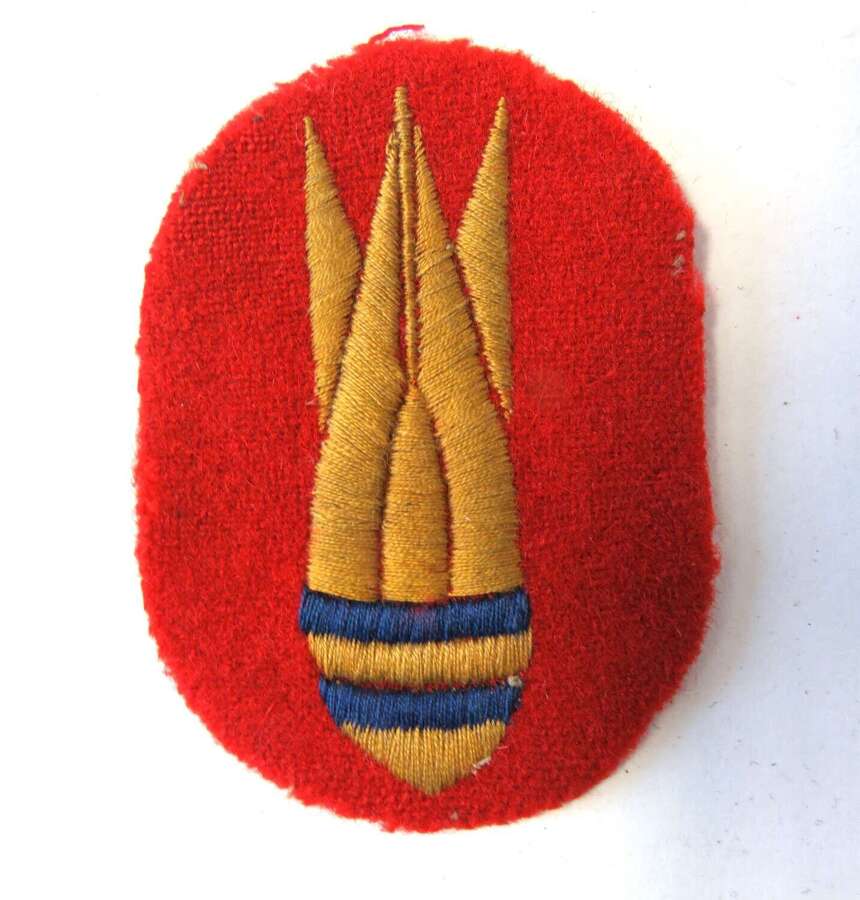 WW2 Royal Engineers Bomb Disposal Cuff Badge