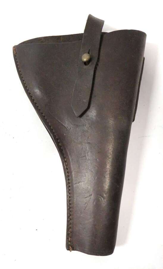 WW1 Dated 1908 Pattern Leather Equipment Open Top Holster