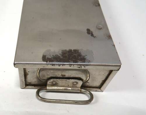 WW1 Period Private Purchase Officers Sandwich Box and Thermos Flask