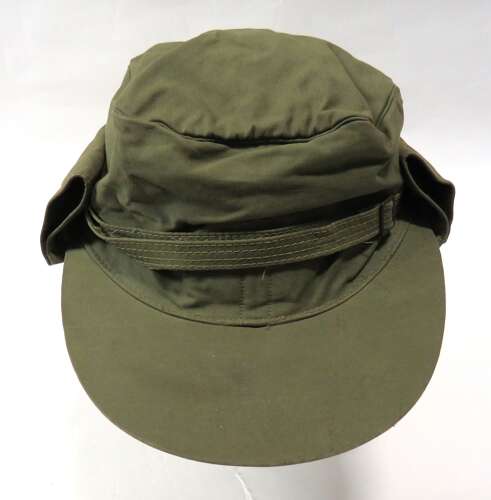 Rare 1950s British Army Cold Weather Combat Cap. Korean War Period