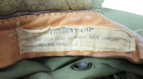 Rare 1950s British Army Cold Weather Combat Cap. Korean War Period