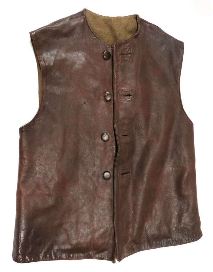 Rare WW2 Battle of France Leather Jerkin Dated 1939