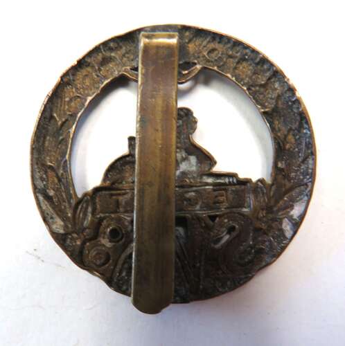 WW1 Brass Economy South Wales Borderers Cap Badge