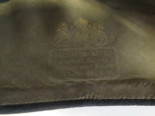 Early 20th Century Edwardian 20th Hussars Dress Field Service Tent Pattern Hat