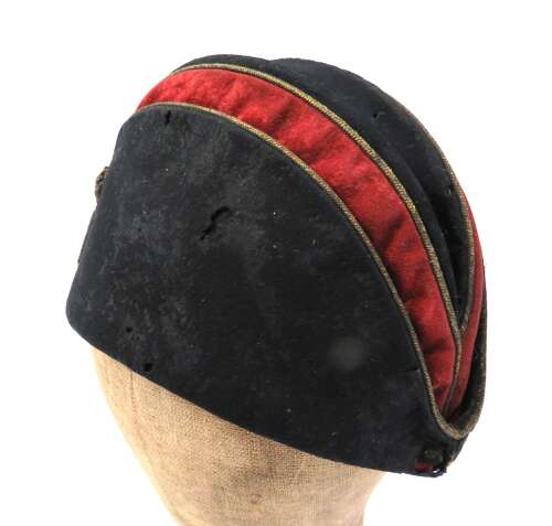 Early 20th Century Edwardian 20th Hussars Dress Field Service Tent Pattern Hat
