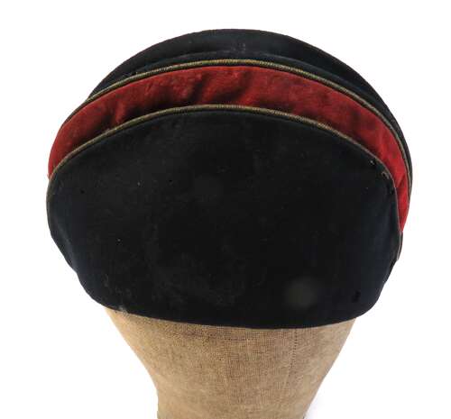Early 20th Century Edwardian 20th Hussars Dress Field Service Tent Pattern Hat