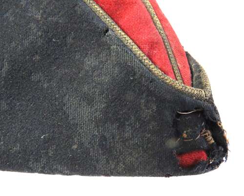 Early 20th Century Edwardian 20th Hussars Dress Field Service Tent Pattern Hat