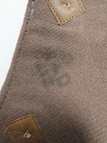 WW2 Dated 1942 British Issue Camouflage Pattern Leather Jerkin